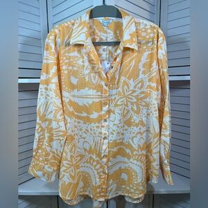 NEW BLUE ISLAND BLOUSE